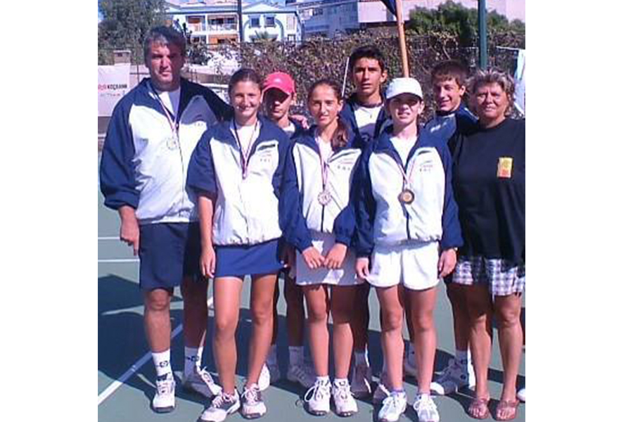 Echipa de junioare CS Livone cu medalii la turneu de tenis